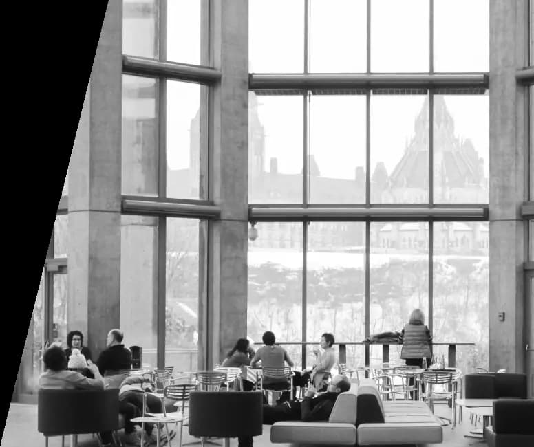 Skrifstofustofa með útsýni